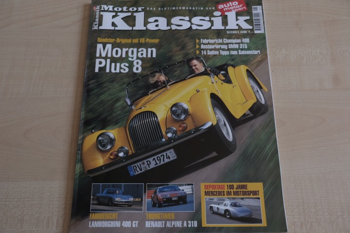 Deckblatt Motor Klassik (05/2001)